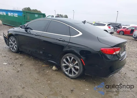 2015 Chrysler 200 C из США, поврежденный, VIN 1C3CCCEGXFN543741